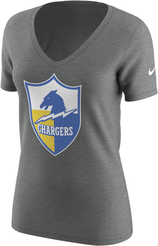 Nike M - San Diego Chargers - Retro Logo 14 Poster Print (22 (1000x1000), Png Download