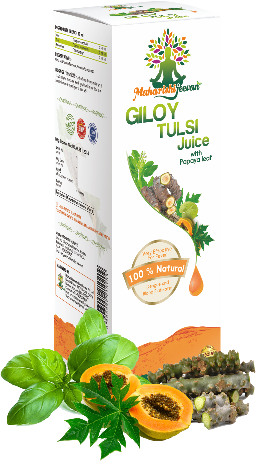 Giloy Tulsi Juice 500ml - Sweet Basil - Ocimum Basilicum- The Essential Oil (1410x1909), Png Download