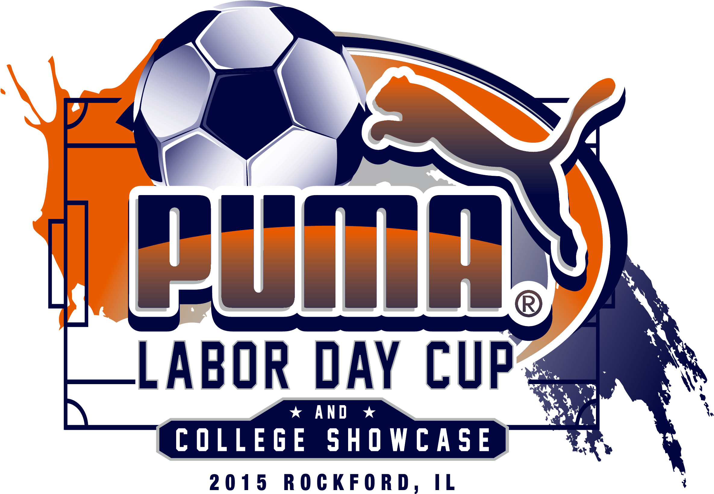 2015 Puma Labor Day Cup & College Showcase (2387x1678), Png Download