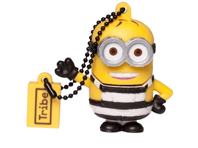 16gb Despicable Me Minion Phil Usb Drive - Tribe Desplicable Me - Phil 16gb Usb Flash Drive, White (640x480), Png Download