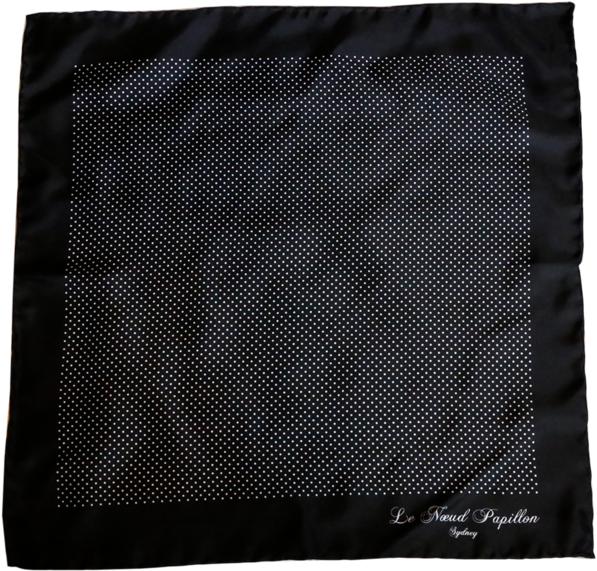 Black With White Polka Dot - Sydney (650x650), Png Download