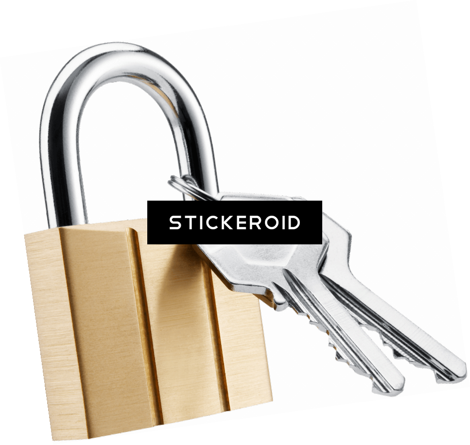 Padlock Keys - Security (967x916), Png Download