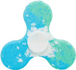 And The Fidget Spinner Bath Bomb Contains Scents Of - Meme Gifs Transparent Dank (600x600), Png Download