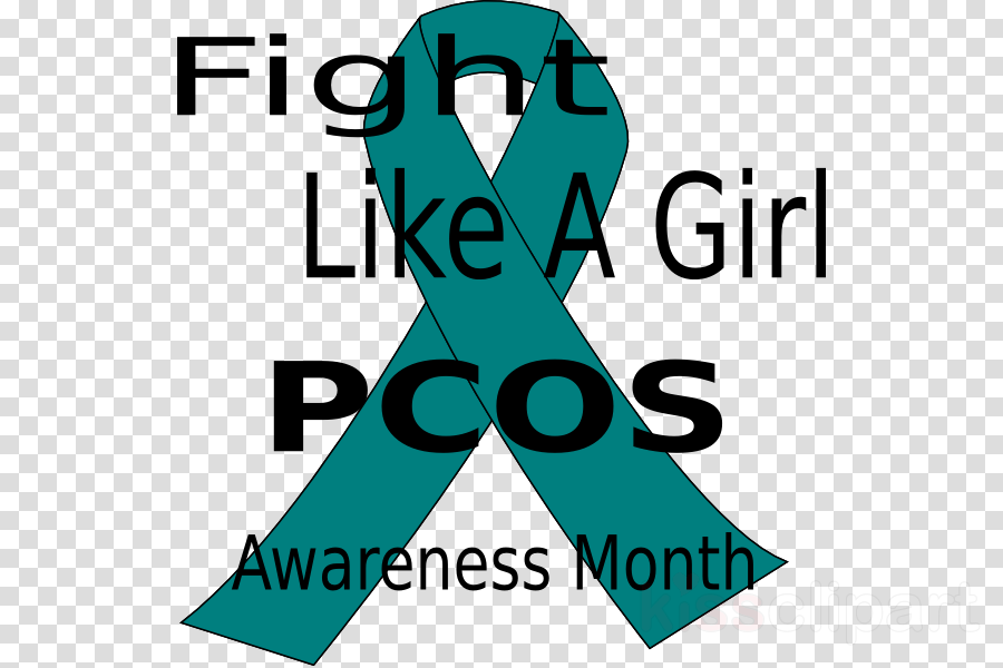 Download Pcos Ribbon Transparent Clipart Polycystic - Polycystic Ovary Syndrome (900x600), Png Download