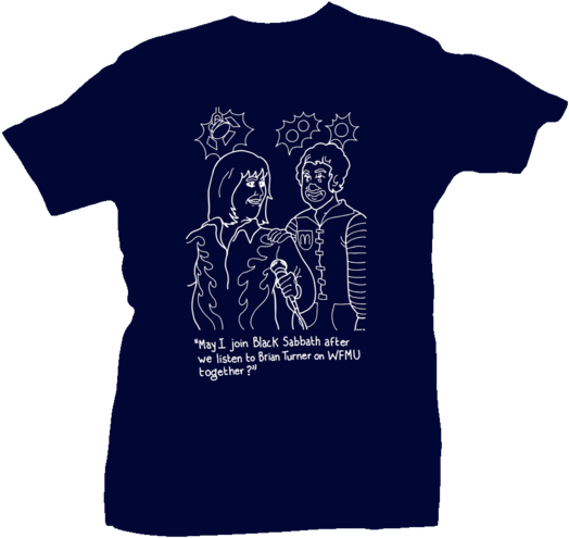 Brian Turner's Mcdonald's / Black Sabbath Tee - T-shirt (600x600), Png Download