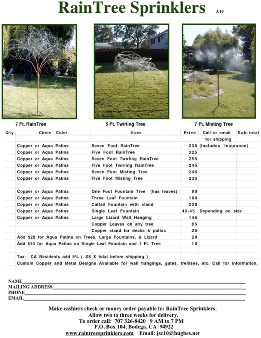 Rain Tree Sprinklers Sprinklers, Garden Art, Garden - Tree (892x1136), Png Download