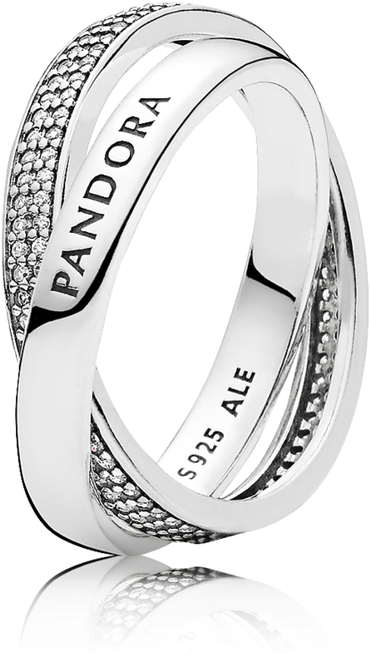 Pandora Promise Ring, Clear Cz - Pandora Promise Ring (1000x1000), Png Download