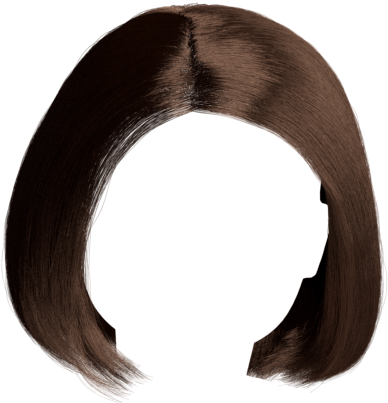 Hair Style - Circle (1090x1800), Png Download