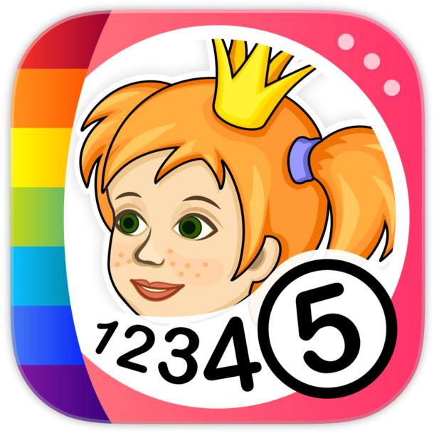 Princess Coloring Book On The Mac App Store - Coloring Book (630x630), Png Download