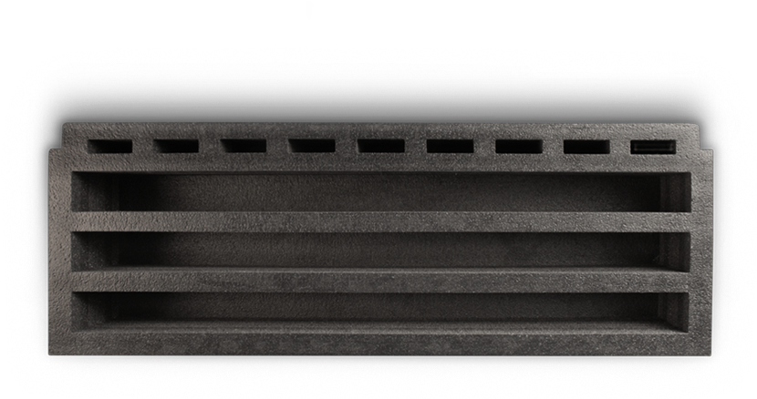 Three Gun Foam Insert - Wood (840x840), Png Download