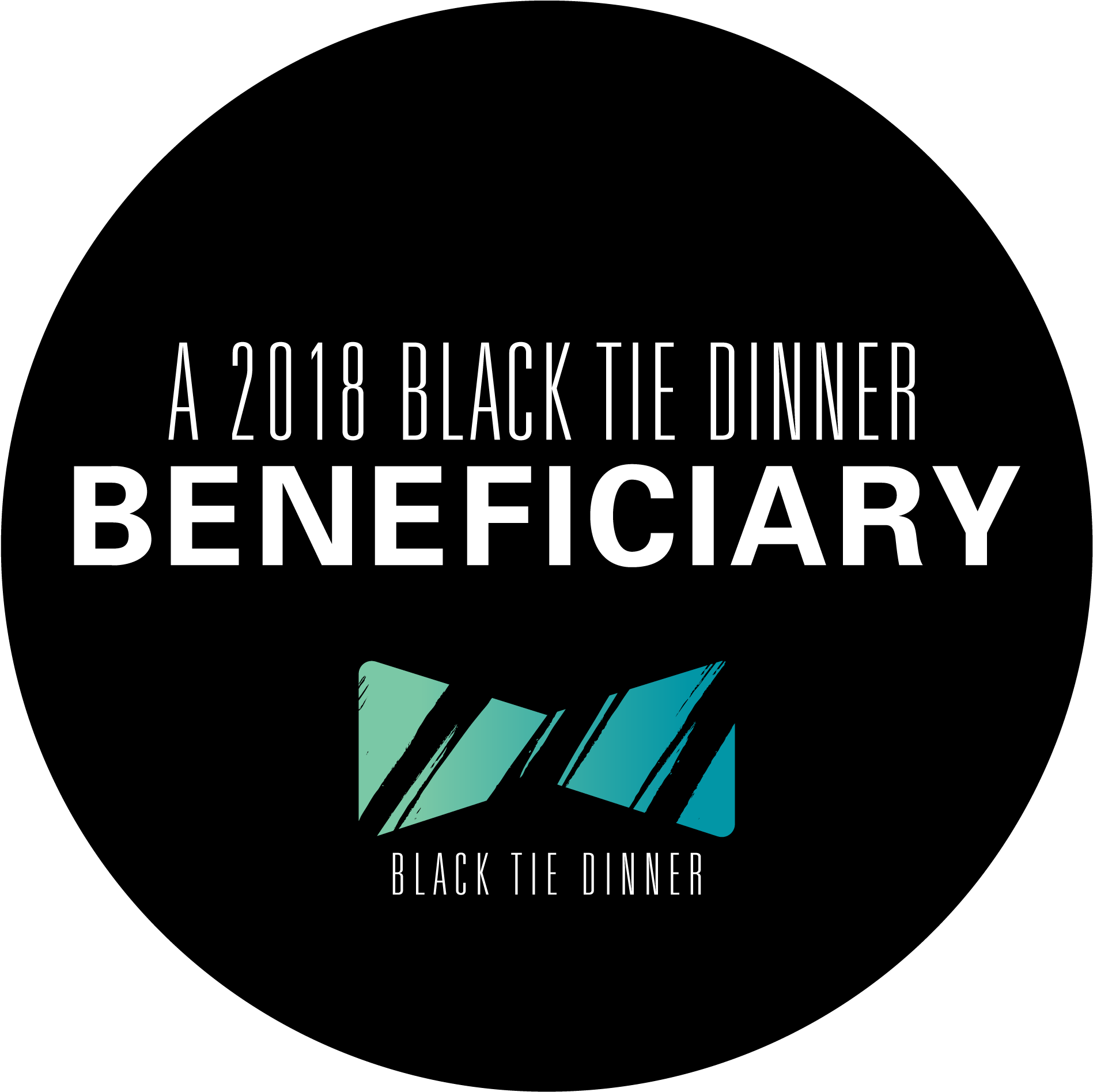 Beneficiary Logo 2018 Black Circle - Import Music Argentina (2000x2000), Png Download
