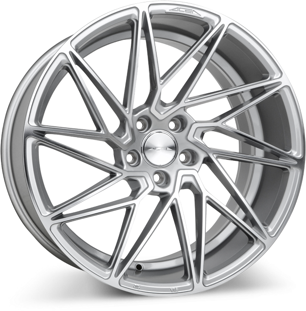 Driven D716 Liquid Silver With Machined Face Wheels - Ace Wheels (700x700), Png Download
