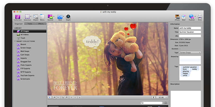 Voila Video Recorder For Mac - Rec (964x476), Png Download