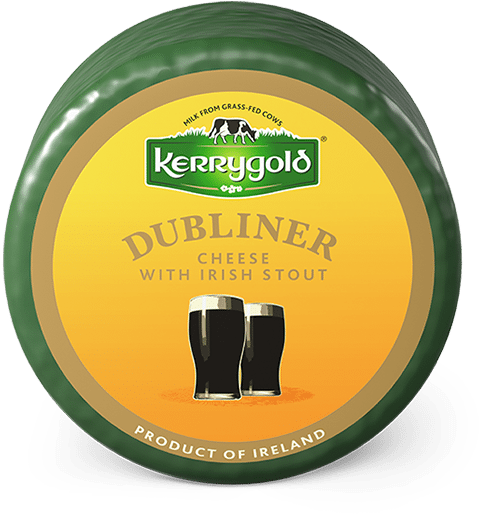 Dubliner® With Irish Stout Cheese - Kerrygold Dubliner Cheese With Irish Stout - 7 Oz Wheel (800x800), Png Download