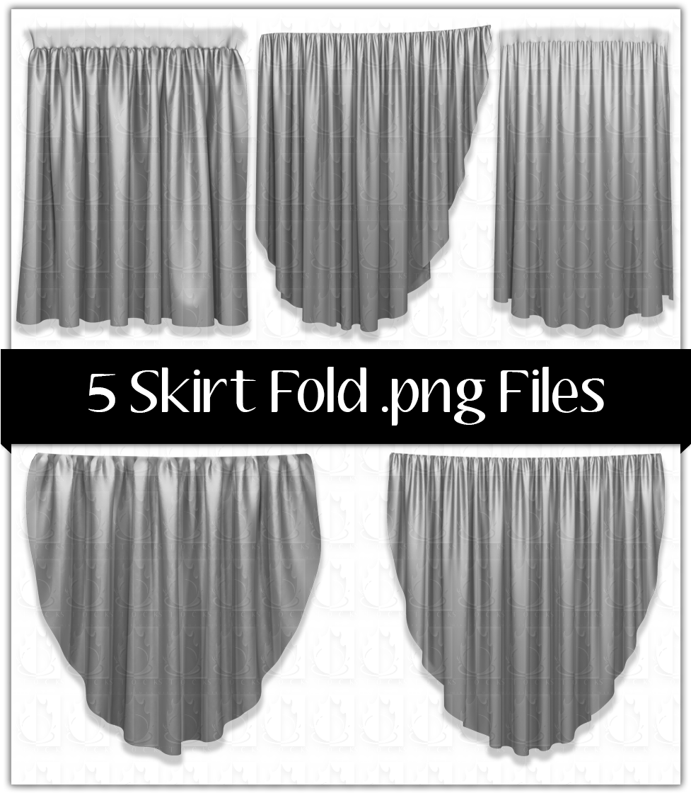 5 Skirt Fold Files Pack1 - Skirt Folds Texture (1000x1160), Png Download