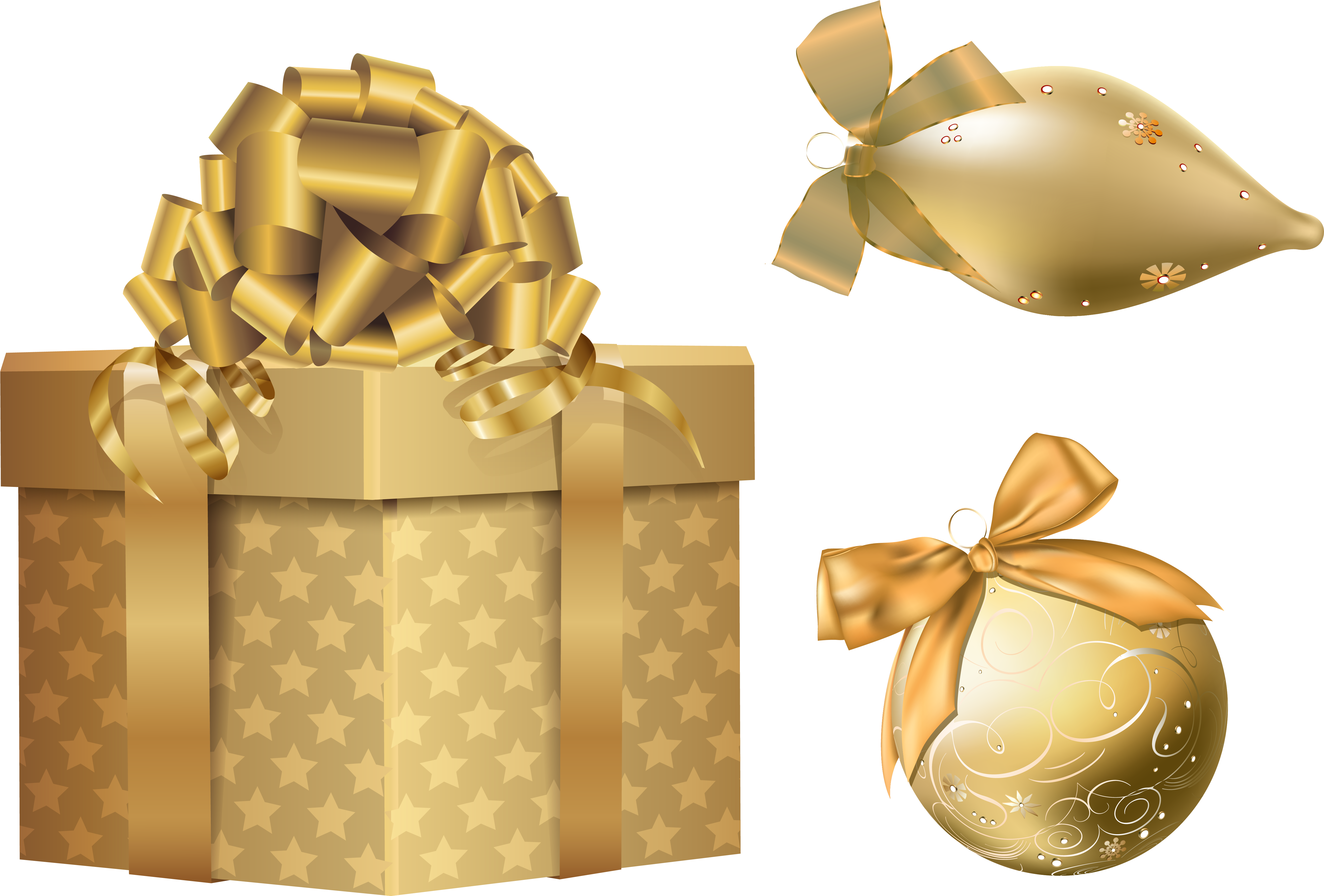 Source - - Christmas Elements Png Hd (5329x3599), Png Download