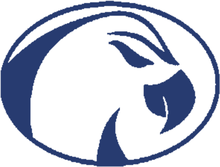 The Bismarck-henning Blue Devils Lead The Prairie Central - Prairie Central Hawk Logo (720x720), Png Download