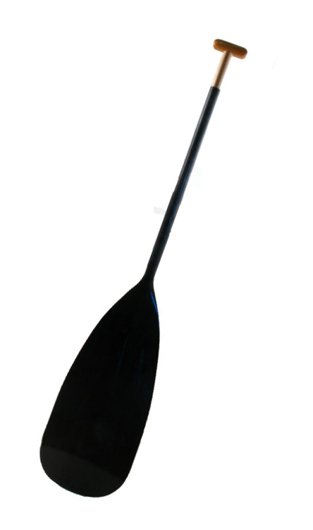 Holopuni Big Water Outrigger Steering Paddle - Hawaiian Canoe Paddles (444x750), Png Download