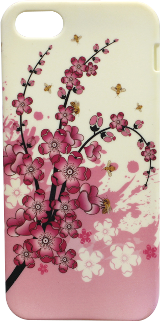 Vỏ Ip 5/5s Họa Tiết Hoa Mai - Iphone 6 Fancy Back Cover (800x800), Png Download