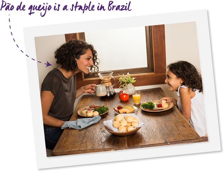 In Brazil Today - Pão De Queijo (889x650), Png Download