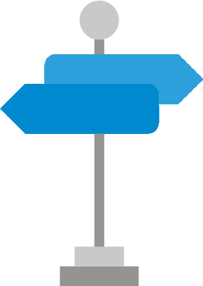A Small Cartoon-style Image Of A Street Sign - Percentage (600x600), Png Download