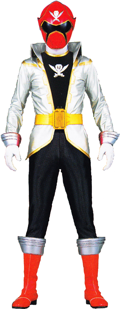 Power Rangers Mega War - Gokaiger Gokai Red Silver (460x1050), Png Download
