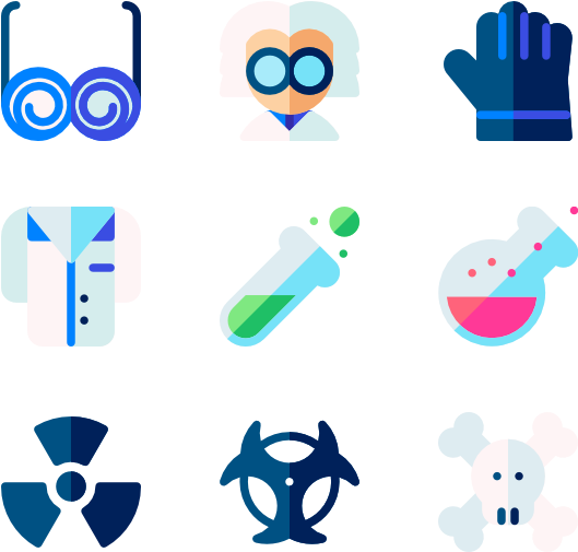 Mad Science - Warning Sign (600x564), Png Download