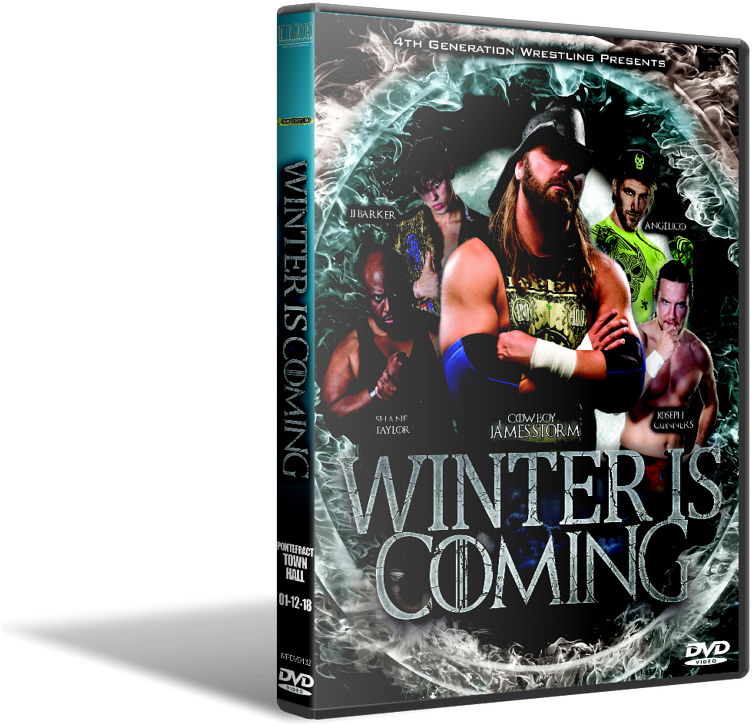 Winter Is Coming Available On Dvd, Visit @4gwrestlinguk - James Storm Bobby Roode Signed Beer Money Inc. Tna (1024x768), Png Download