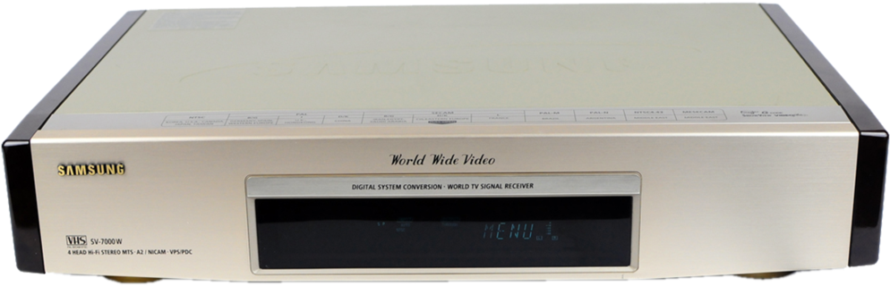 Samsung Sv 7000w Multi System Converting Vcr - Samsung Sv 7000w (1024x922), Png Download