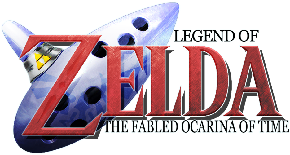Zelda Ocarina Of Time Logo Png (1024x521), Png Download