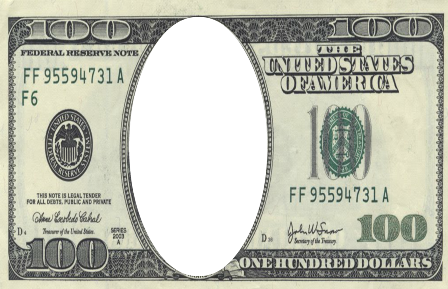 900 581 pixels money mike printable play money 100 dollar bill with no face full size png download seekpng