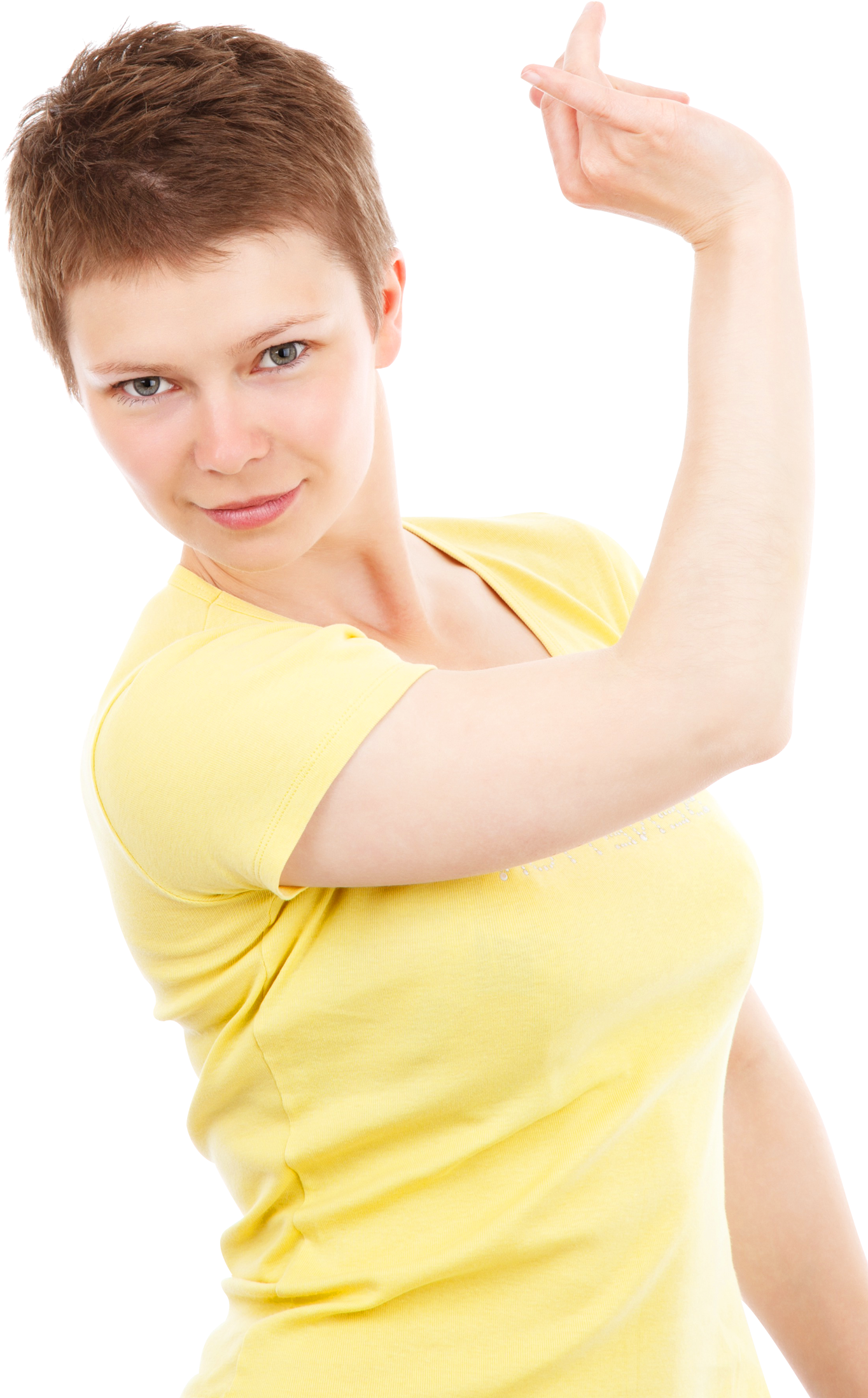 Beautiful Young Woman Wearing Casual Dress Png Image - Casual Wear (500x750), Png Download