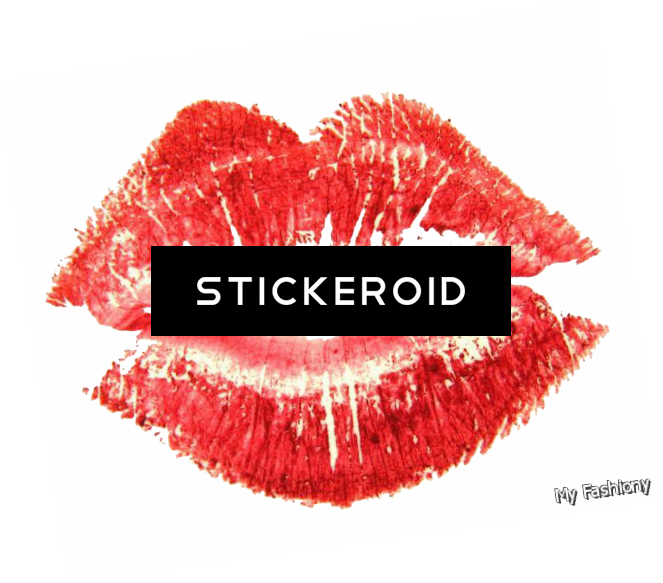 Sunmi Red Lips - Red Lips Ornament (round) (663x583), Png Download