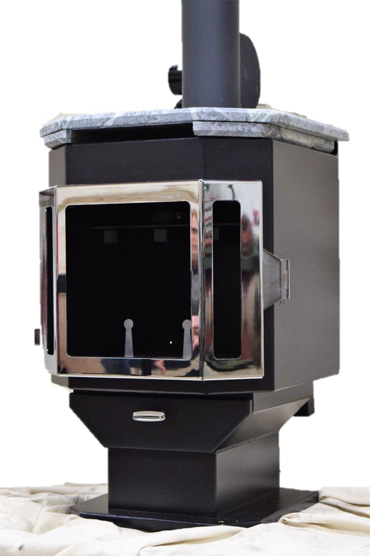 Catalyst Smart Efficient Wood Stove - Old Wood Stove Transparent Background (750x1125), Png Download