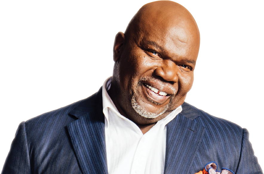 Td Jakes At Lions Roar - Td Jakes (913x608), Png Download