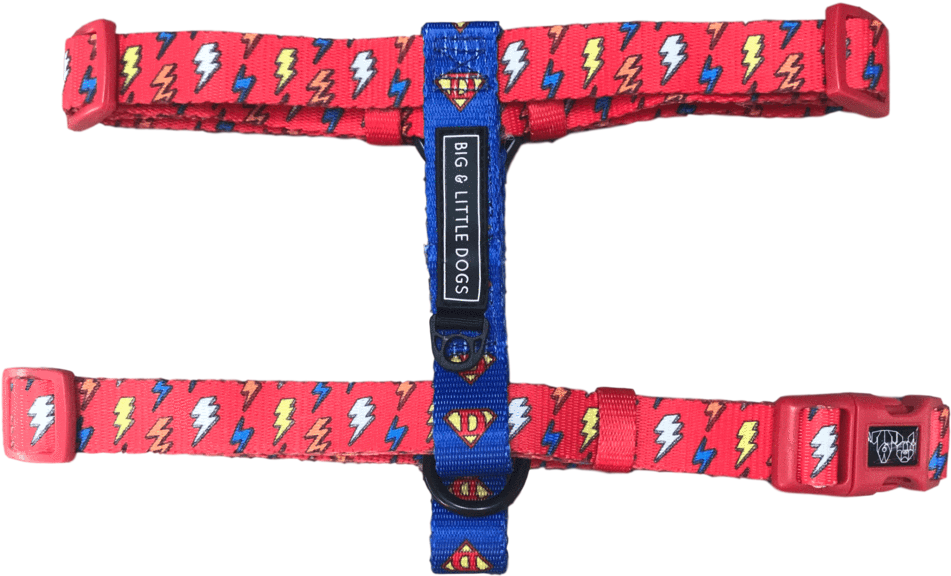 Dog Strap Harness For Big And Small Dogs Lightning - Airplane (1024x663), Png Download