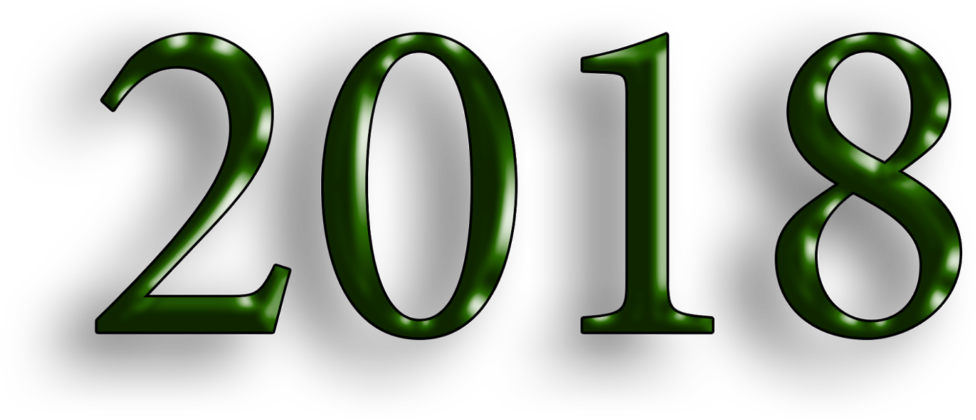 Happy New Year 2018 Png Transparent Images Logo Cool - Happy New Year 2018 Bangla (1600x914), Png Download