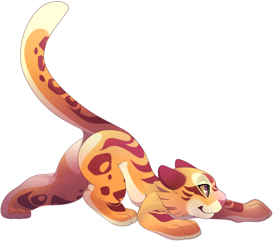 Leap Tiger By Phation - Tiger Furry Drawing (952x840), Png Download