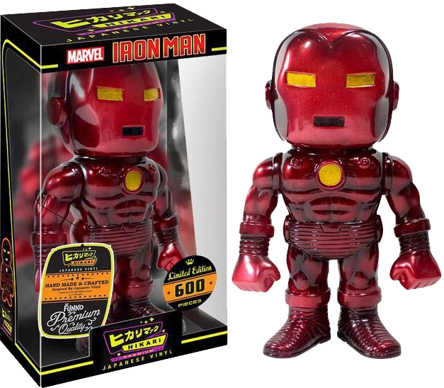 Iron Man Red Hikari Funko Vinly Collectible Figure - Inferno Iron Man Hikari Premium Vinyl Figure (627x547), Png Download