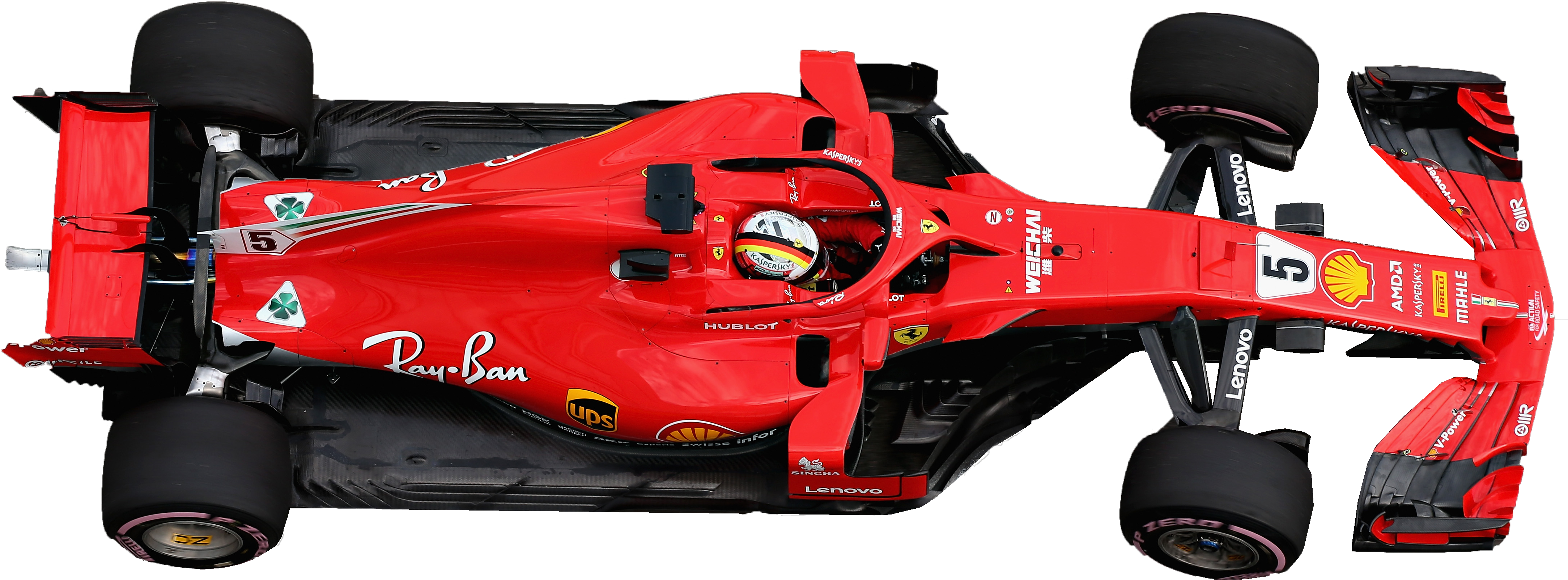 J Fangio - Formula One Car (4335x1603), Png Download