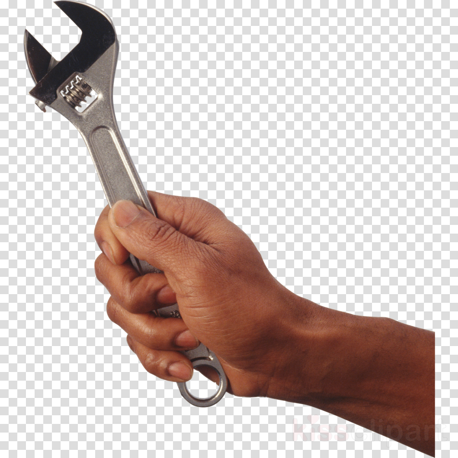 Wrench Hand Png Clipart Hand Tool Spanners Adjustable - Mermaid Tales Png (900x900), Png Download