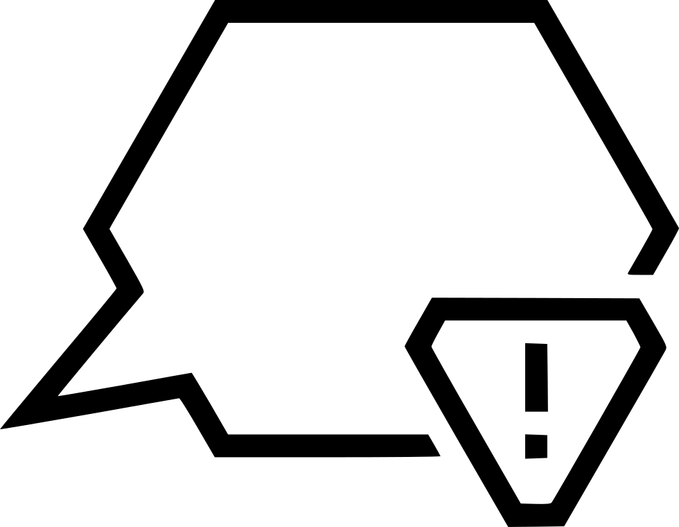 Message Alert Bubble Conversation Talk Attention Comments - Asturias (980x760), Png Download