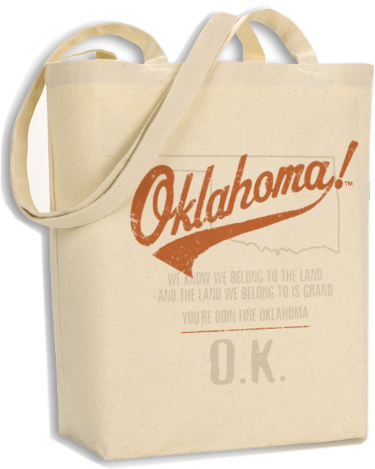 Oklahoma Tote Bag - Paper Bag (800x800), Png Download