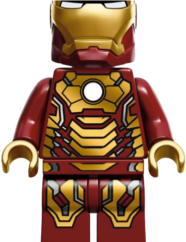 Original - Lego Marvel Super Heroes Iron Man Minifgure (640x480), Png Download