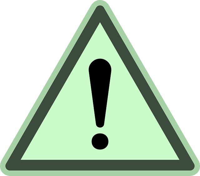 Danger, Exclamation, Warning Sign, Attention, Alert - Danger Green (640x563), Png Download