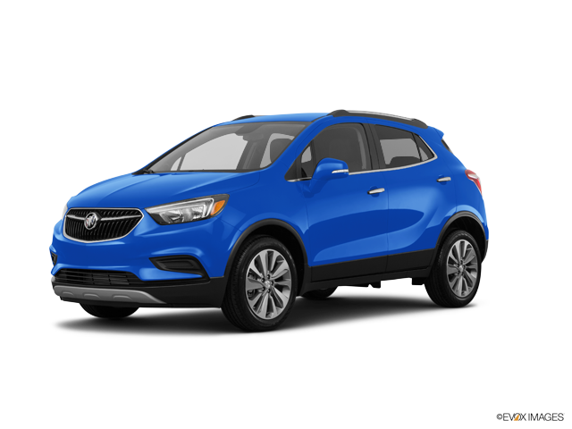 Encore Fwd Coastal Blue Metallic - 2017 Buick Encore Black (640x480), Png Download
