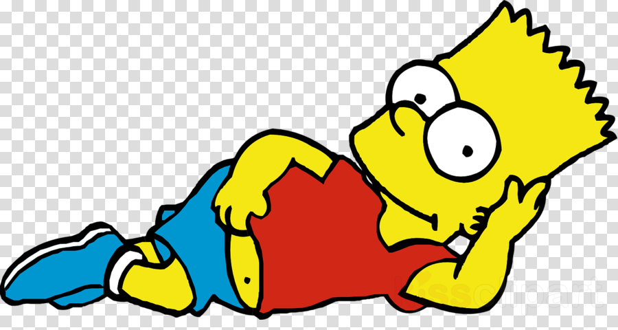 Bart Simpson Car Sticker Logo Clipart Bart Simpson - Bart Simpson Transparent Drinking (900x480), Png Download