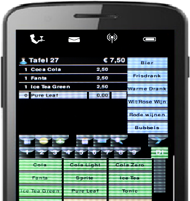 R Pos Scherm R Pos Mobile Scherm - Iphone (1500x546), Png Download