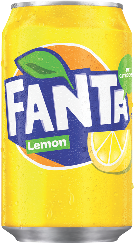 Fanta Lemon Blik Prik Tik Png Fanta Lime - Fanta 330ml Orange Zero (1000x1000), Png Download