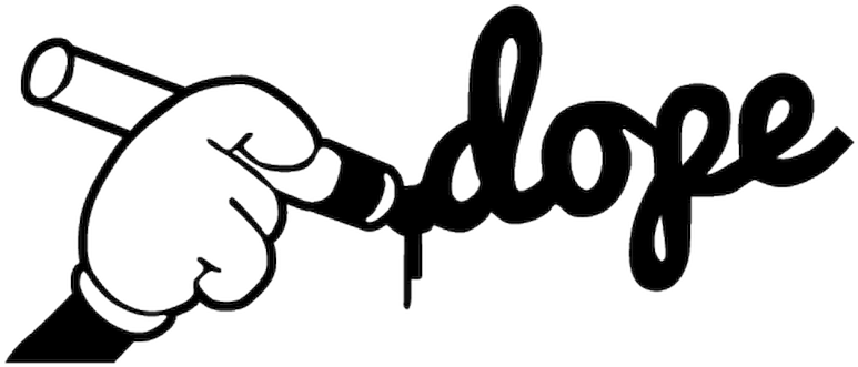 Dope Mickey Laptop Decal (800x800), Png Download